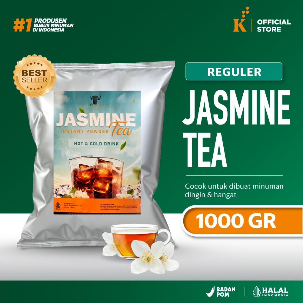 Jual Bubuk Minuman Bubble Powder Drink Jasmine Tea ORIGINAL Javaland ...