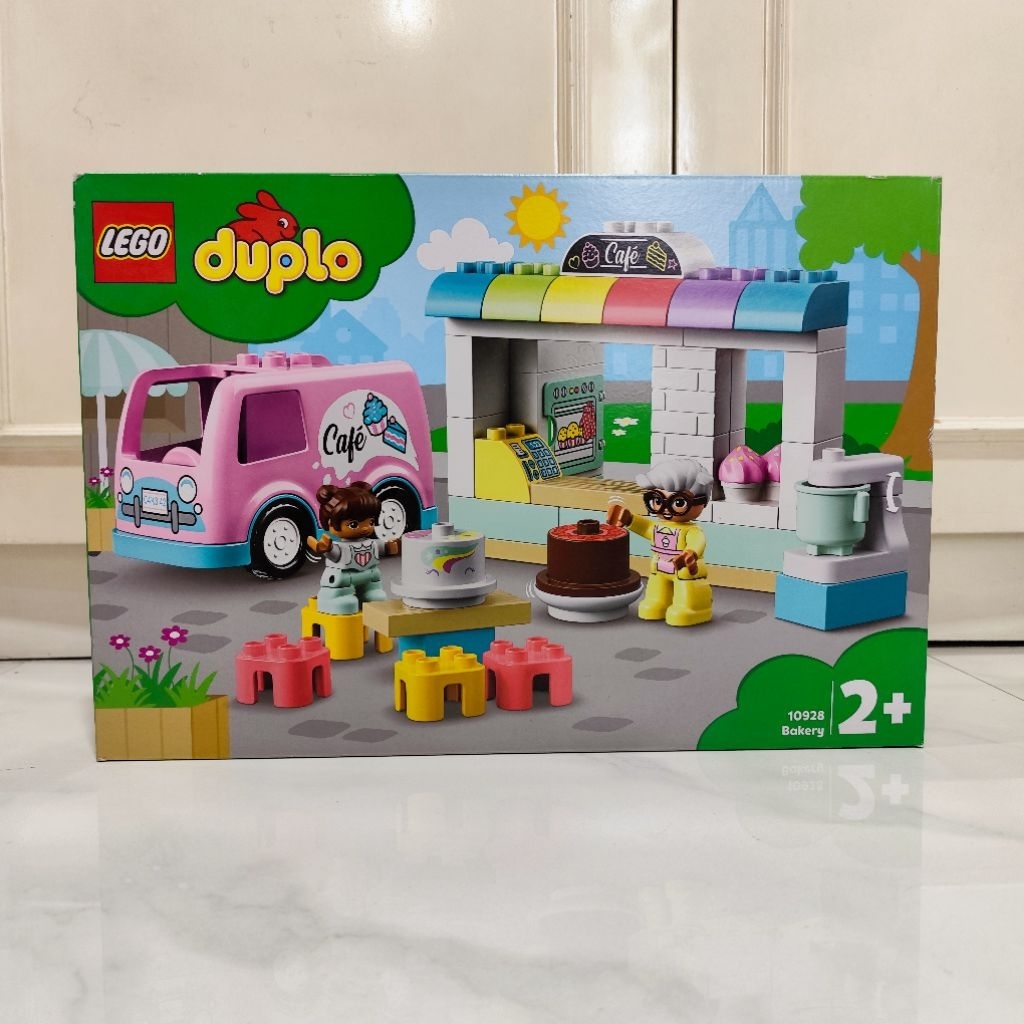 Jual Duplo Town 10928 Bakery Play Cafe Block Building Kit 46 Pcs ...