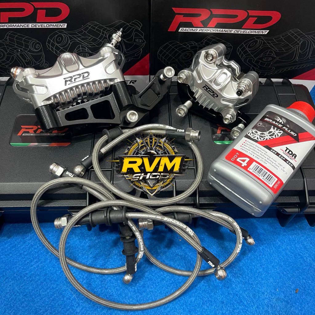 Jual PAKETAN SET KALIPER RPD ZENITH CHROME 4P RADIAL+2P AXIAL+BREKET ...