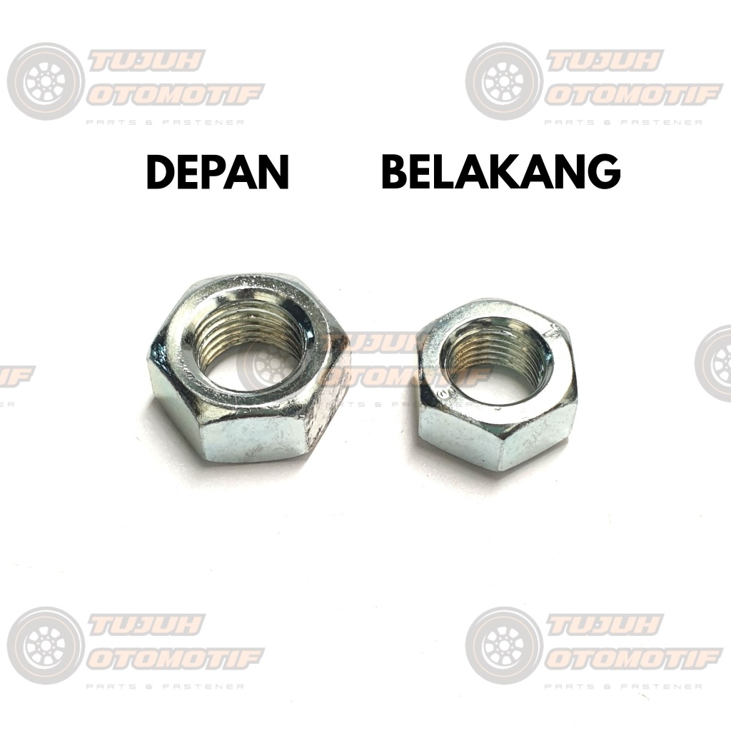 Jual Mur As Pully Cvt Depan M14 Belakang M12 Beat Vario Puly Pulley ...