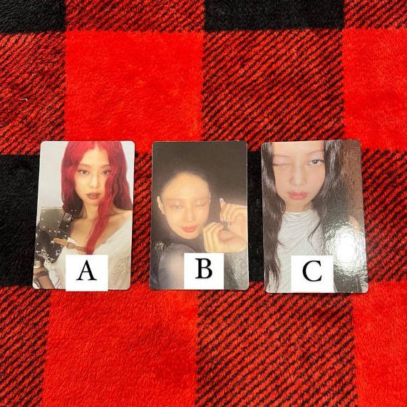 Jual PHOTOCARD OFFICIAL BLACKPINK JENNIE RUBY | Shopee Indonesia