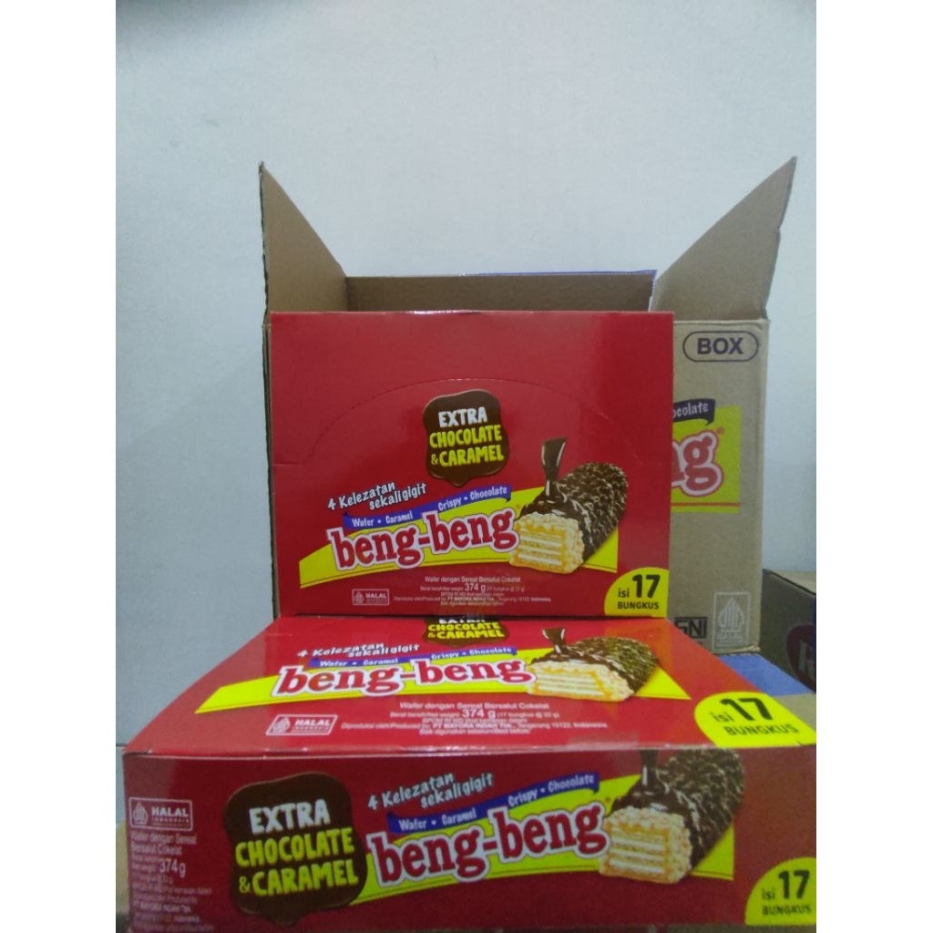 Jual Beng Beng Chocolate 1 Box isi 17 Pcs | Shopee Indonesia
