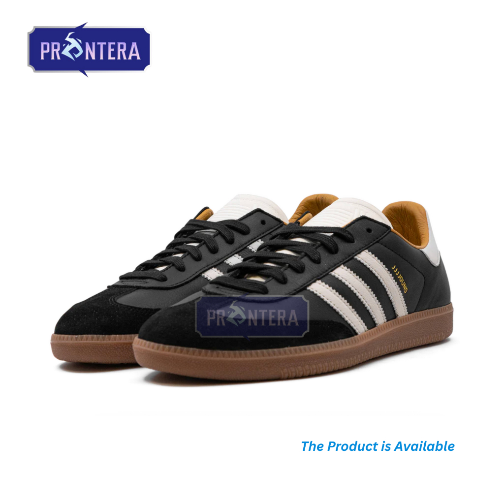 Jual Prontera. - Samba OG JJJJound Black Cream White Sneakers Authentic ...