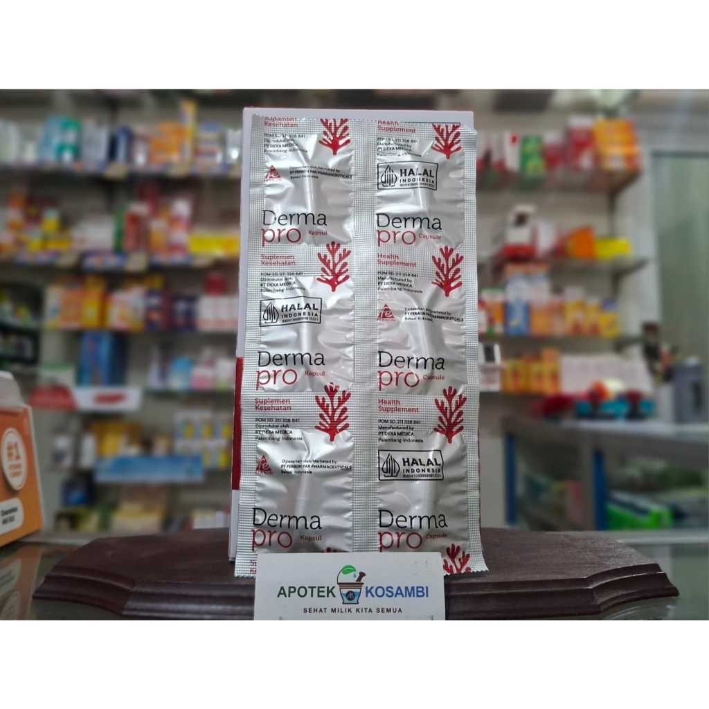 Jual DERMAPRO STRIP 6 KAPSUL | Shopee Indonesia