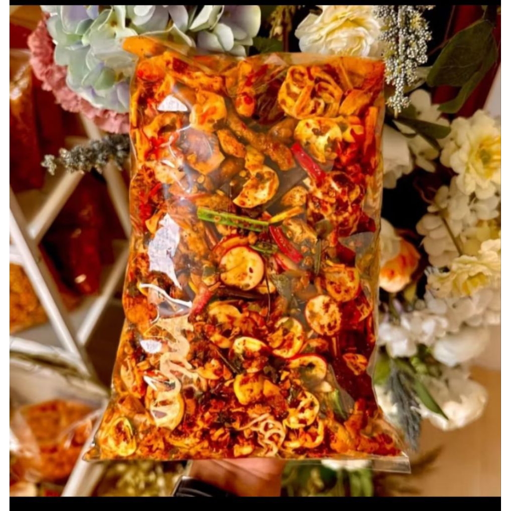 Jual Seblak campur/seblak mix extra pedas aneka rasa 1kg | Shopee Indonesia