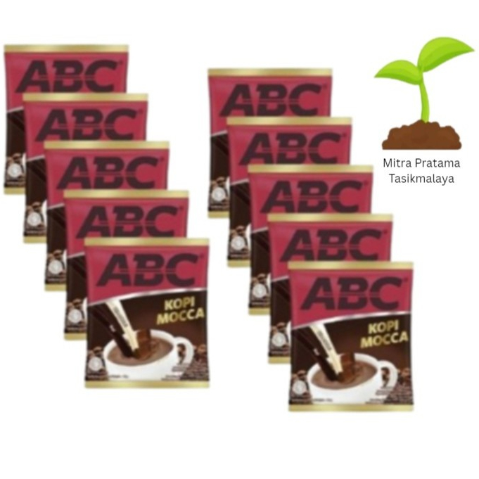 Jual Abc Mocca 1 Renceng isi 10 Pcs Kopi Instant Sachet 27gr | Shopee ...