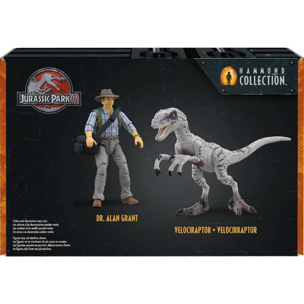 Figurine Jurassic Park 3 - Dr Alan Grant - Hasbro 2001 - Boîte Désolidarisée - NEUF