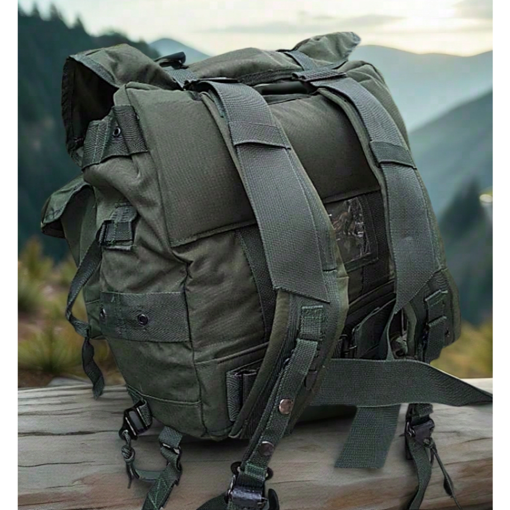 Jual Ransel punggung Besar tni / ransel korea hijau tni | Shopee Indonesia