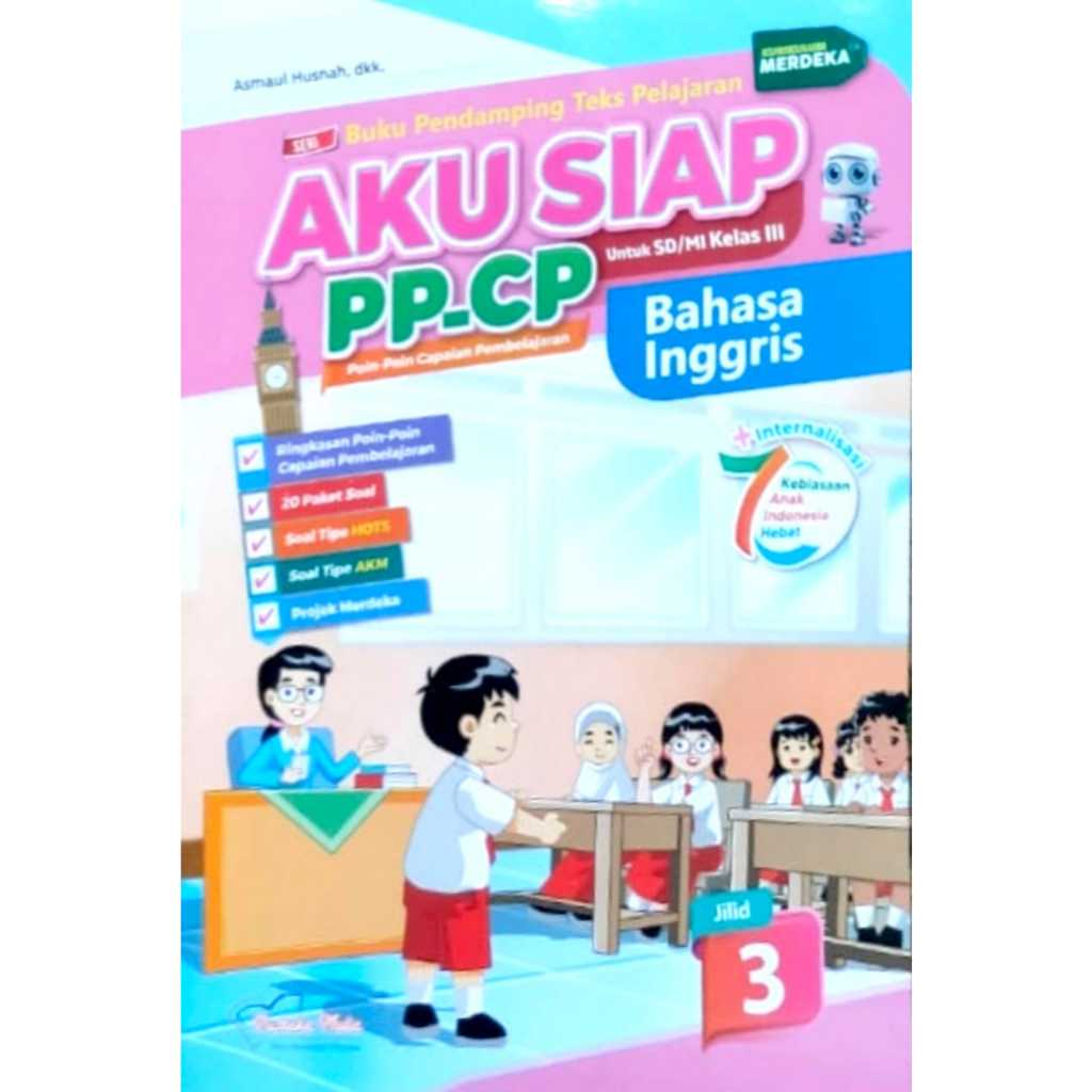 Jual Seri AKU SIAP PP-CP BAHASA INGGRIS KELAS 3 SD/MI PUSTAKA MULIA ...