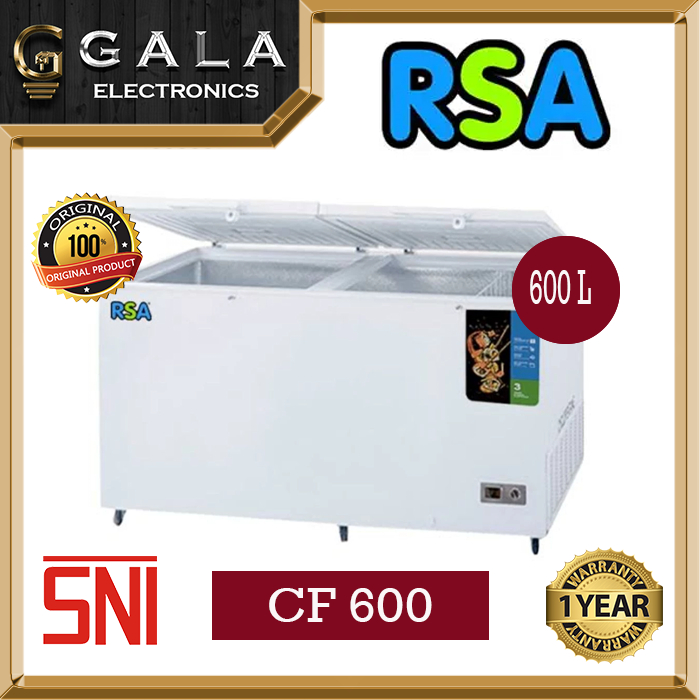 Jual Chest Freezer Box RSA CF 600 (600 Liter) | Shopee Indonesia