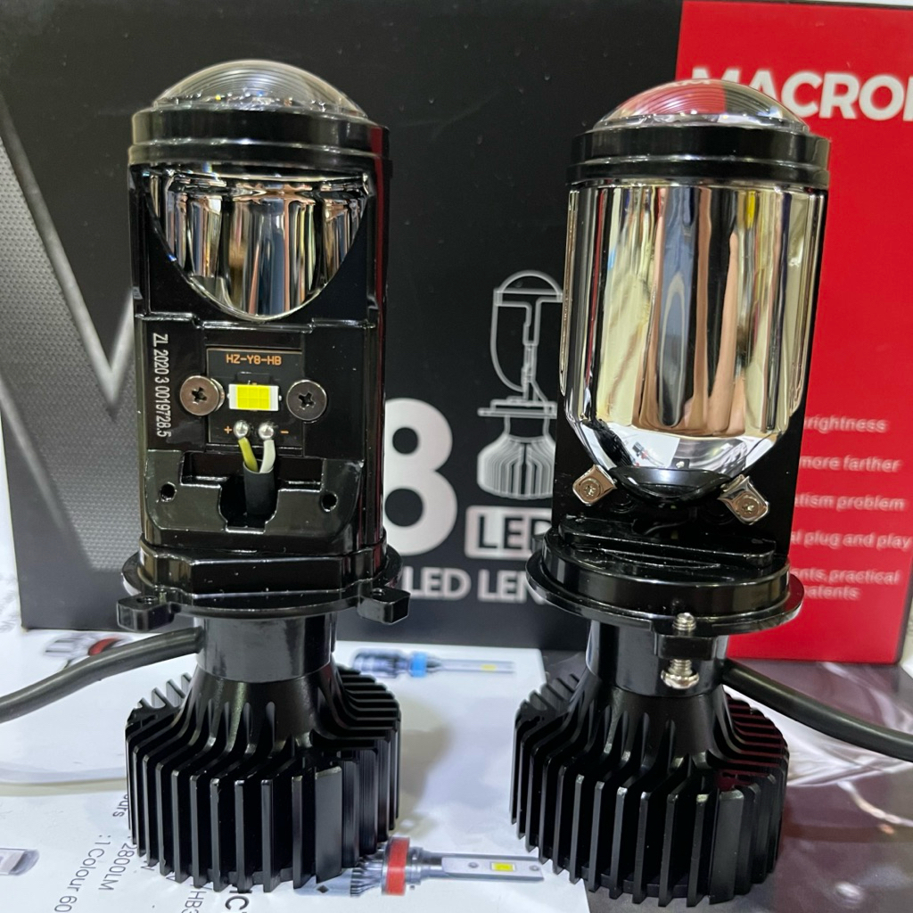 Jual led macrone mini proji v88 h4 | Shopee Indonesia