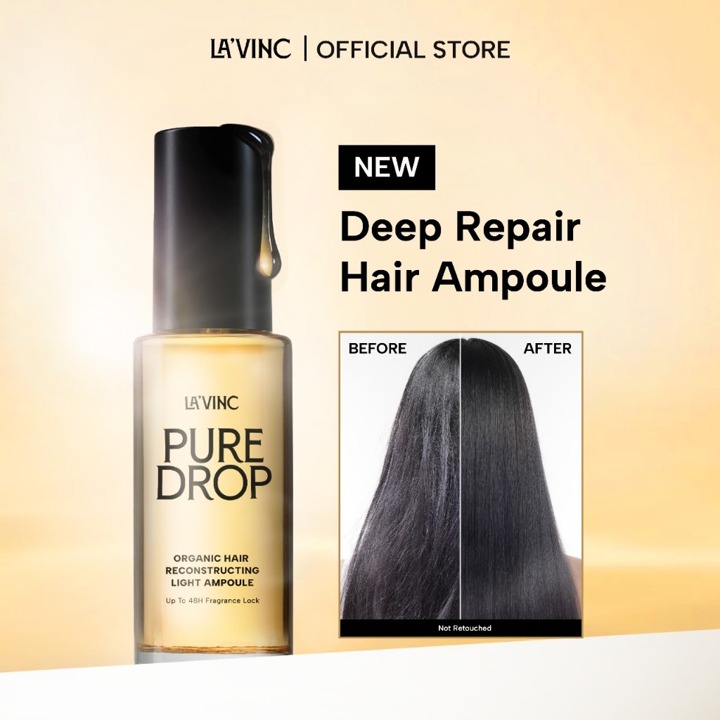 Jual Lavinc Pure Drop 10ML(NOT FOR SALE) untuk rambut KERING & RUSAK ...