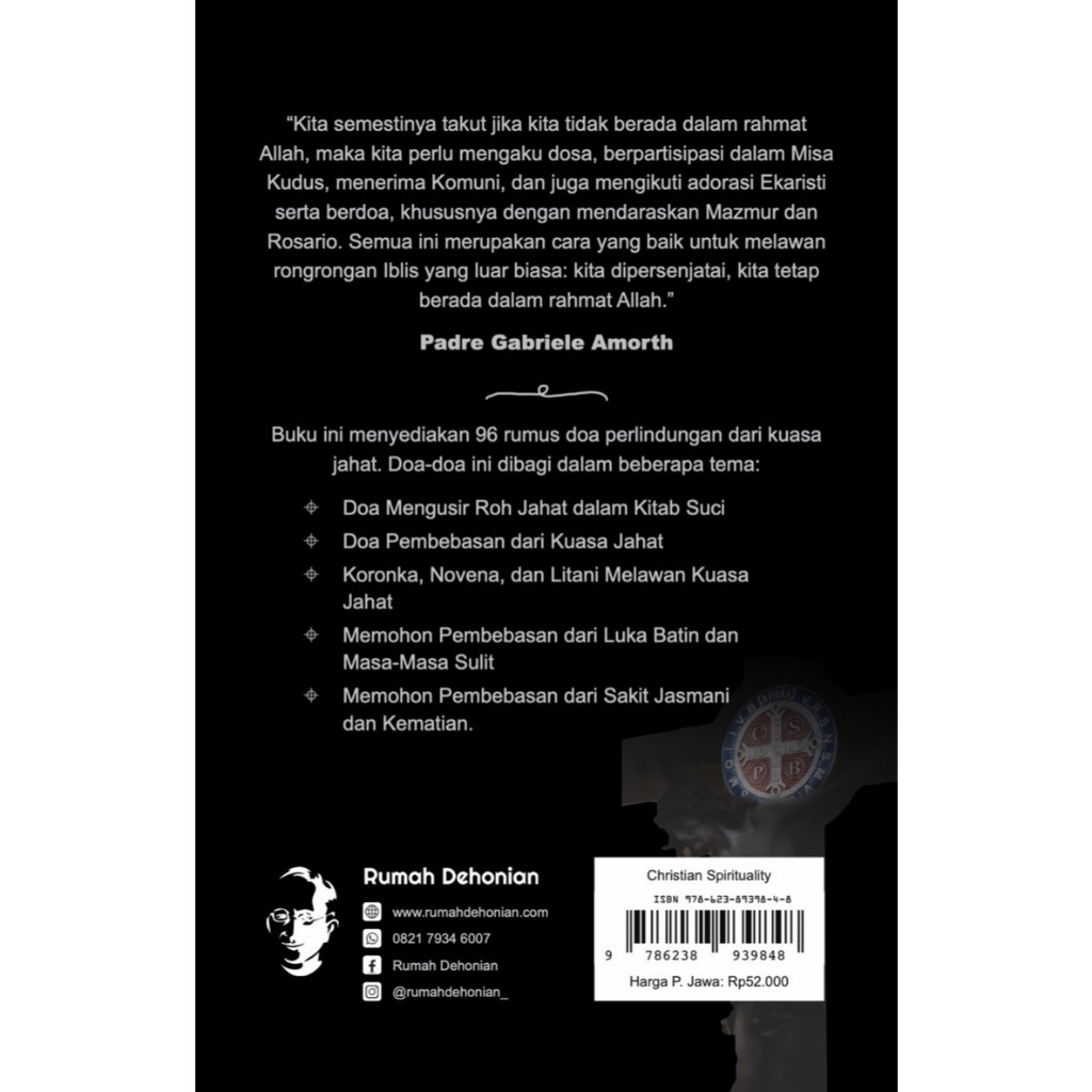 Buku Doa Perlindungan Dari Kuasa Jahat | Rumah Dehonian 3