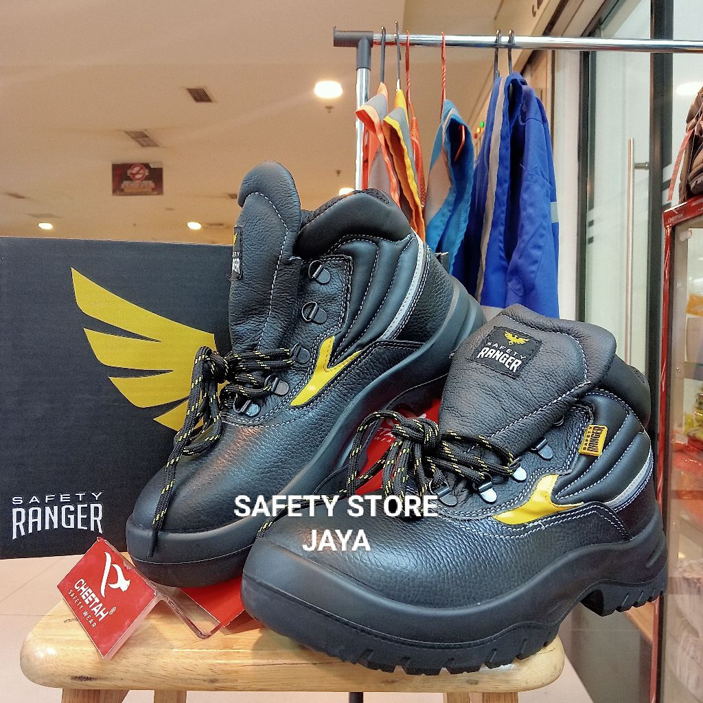 Jual Sepatu Safety Ujung Besi Original Ranger Hanoman - Safety Shoes ...