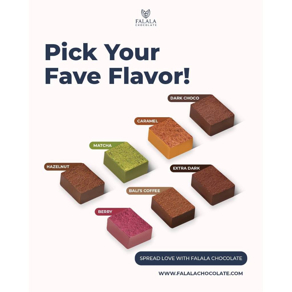Jual FALALA CHOCOLATE | Oleh - Oleh Khas Bali ORIGINAL | Shopee Indonesia