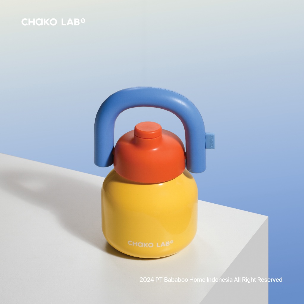 Jual CHAKO LAB Linlin Vacuum Thermos 1000ml - Yellow | Shopee Indonesia