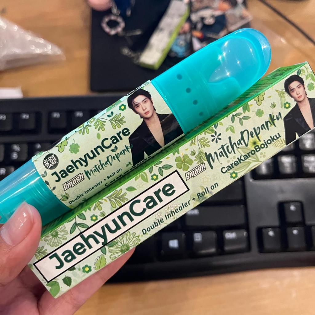 Jual Sticker + Inhaler JaehyunCare NCT127 Matcha Depanku Fanmade ...