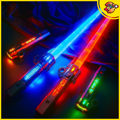 Jual Dirakids Mainan Pedang Pedangan LightSaber 2 in 1 Laser Light ...