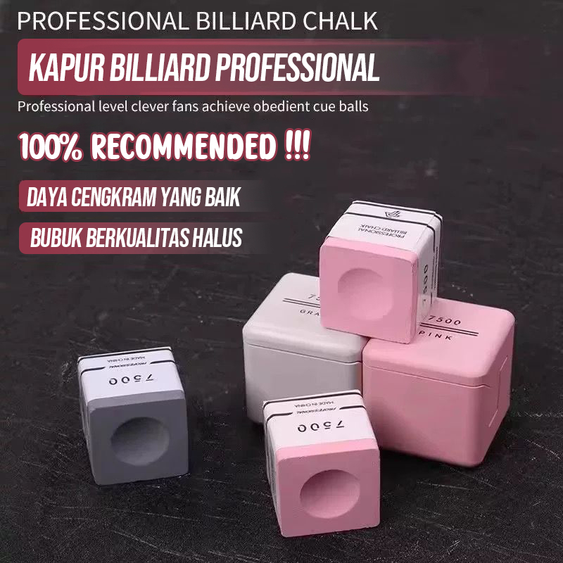 Jual KAPUR BILLIARD TP CHALK PROFESSIONAL ANTI-SLIP 100% ORIGINAL ...