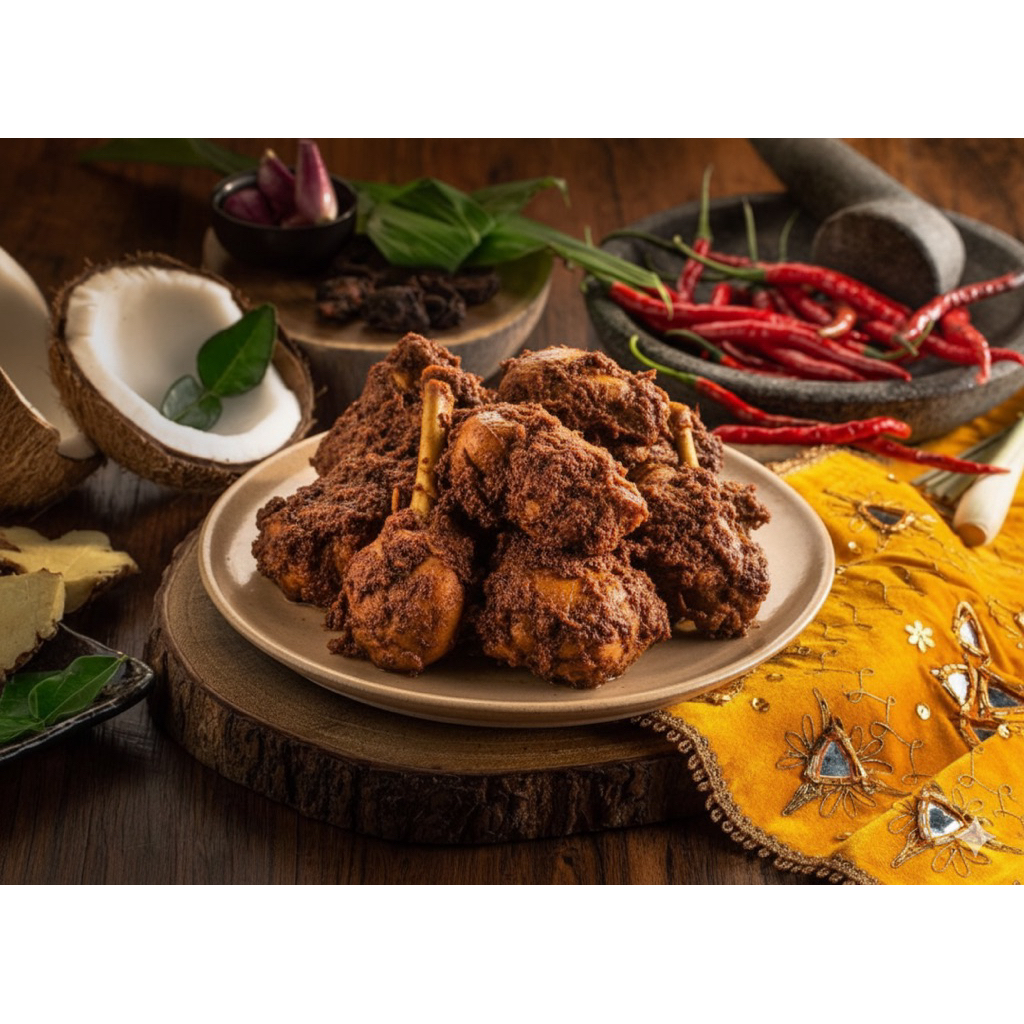 Jual RENDANG AYAM KAMPUNG TUNGKUMANDEH ASLI PAYAKUMBUH | Shopee Indonesia