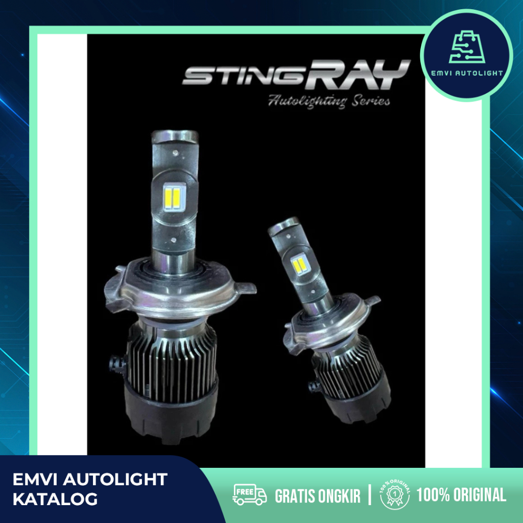 Jual Lampu Mobil Stingray T7 LED H4/H7/H11 | Shopee Indonesia