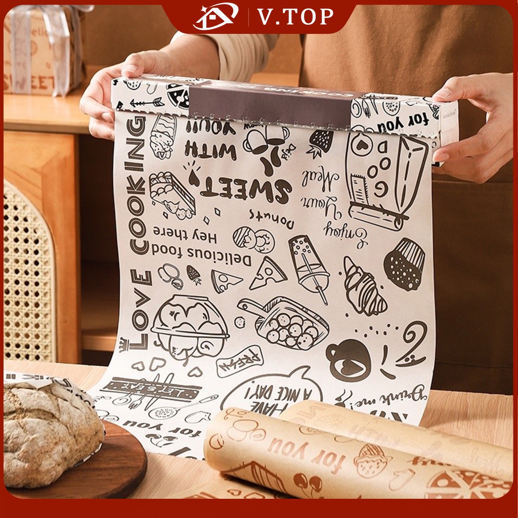 Jual Baking Paper Koran 8m / Kertas Roti Motif Koran / Kertas Roti ...