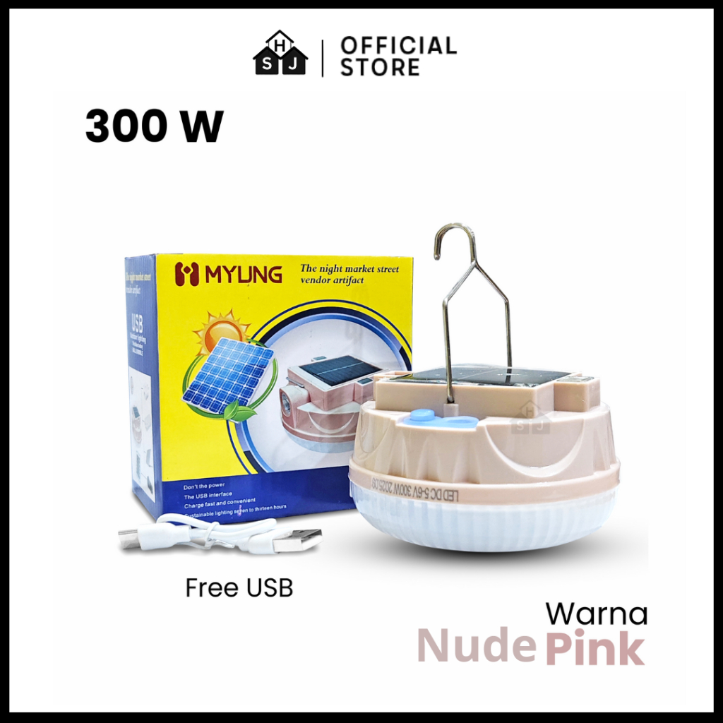 Lampu 300 Watt Nude Pink