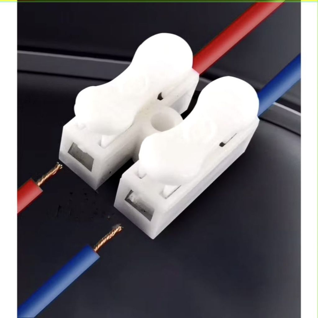Jual Konektor Kabel Listrik 2pin 3 pin Quick Connect Terminal Block ...