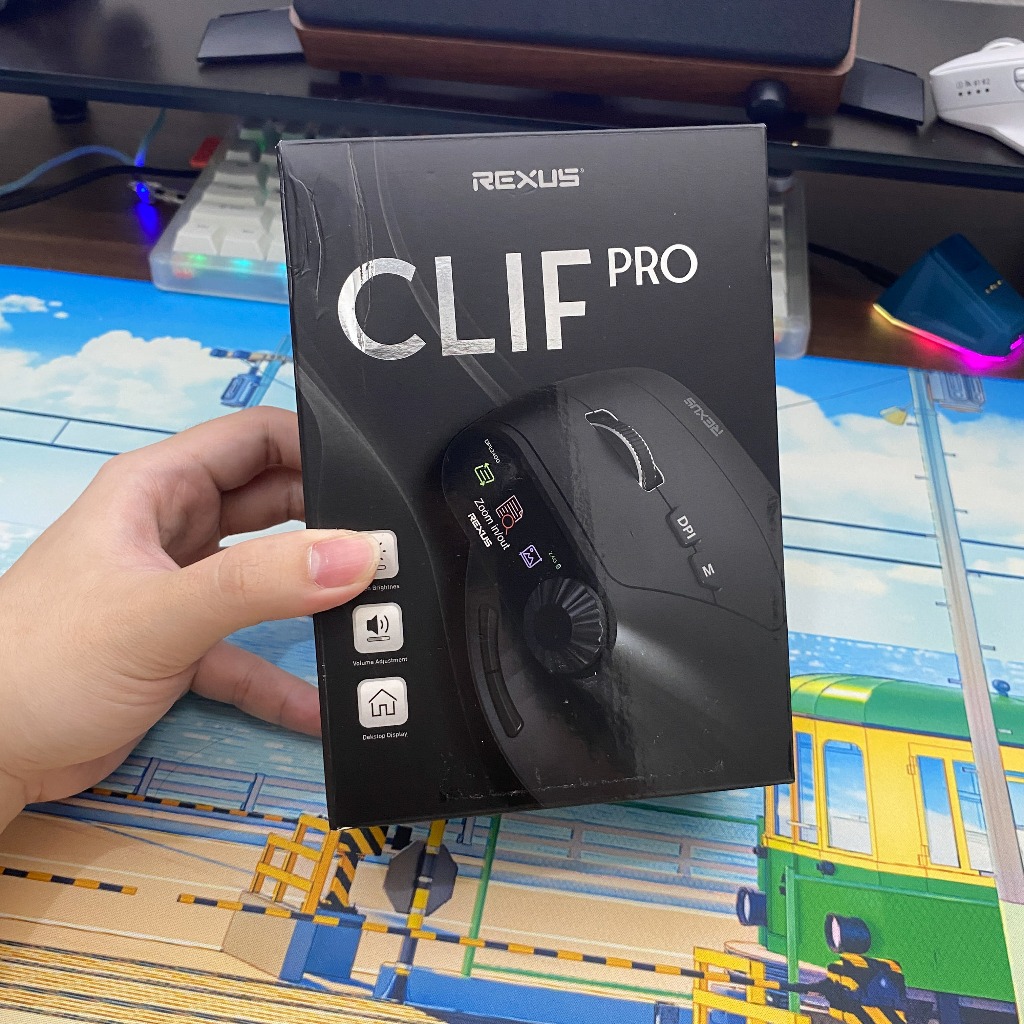 Jual Rexus Clif Pro Mouse Office Vertikal ex-review | Shopee Indonesia