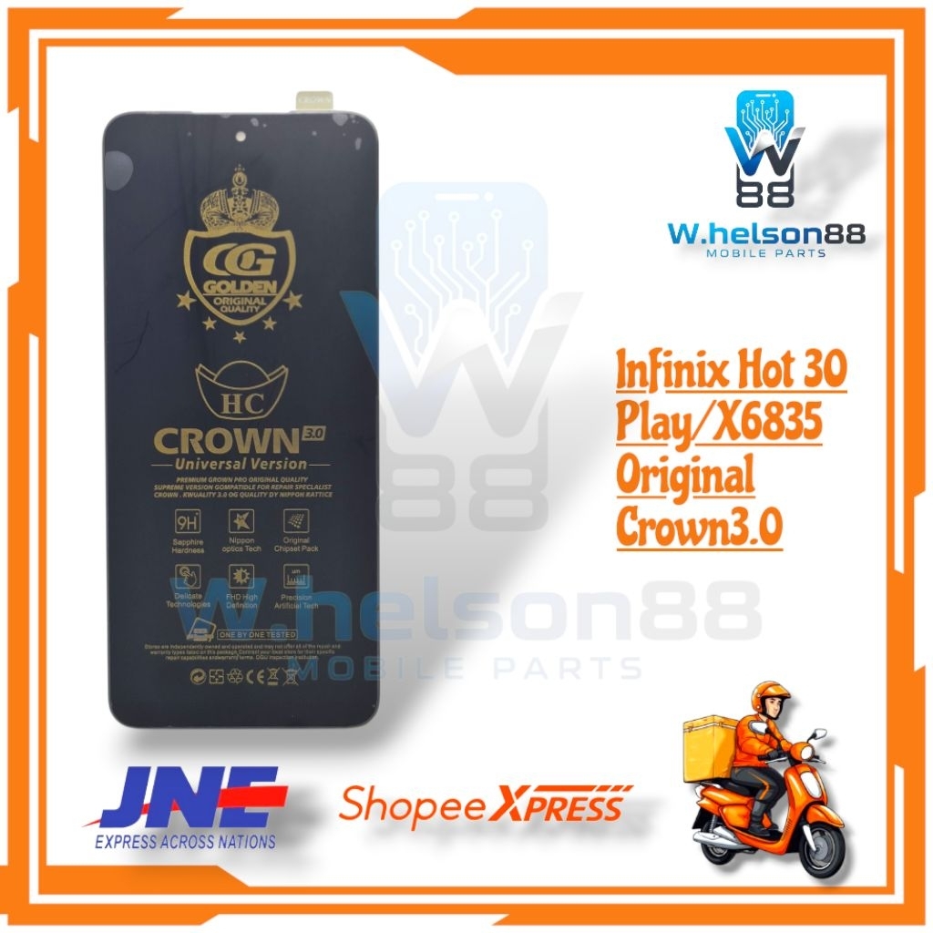Jual LCD TOUCHSCREEN INFINIX HOT 30 PLAY/X6835 ORIGINAL | Shopee Indonesia