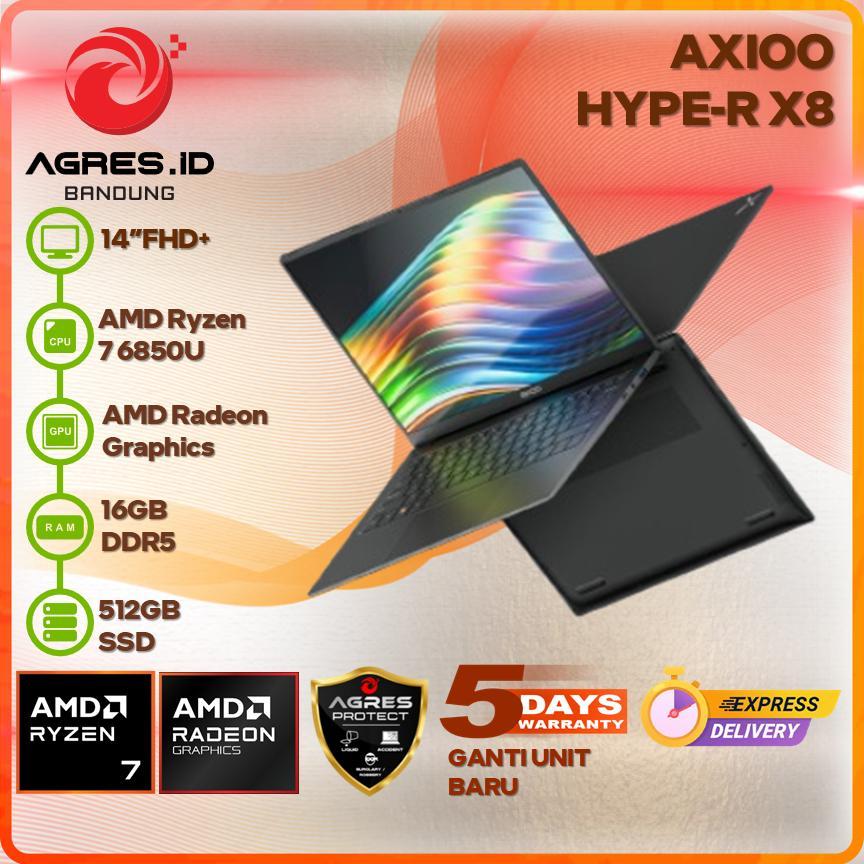 Jual AXIOO HYPE-R X8 OLED R7 6850 16GB 512GB W11 14.0FHD IPS (UNDER 1KG ...