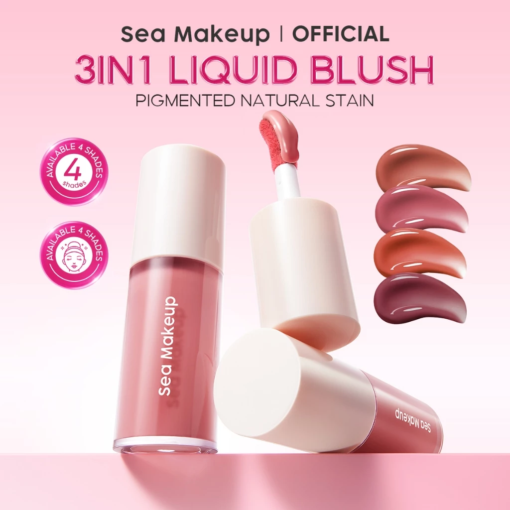 Sea Makeup Vibrant Flushed Liquid Blush ...