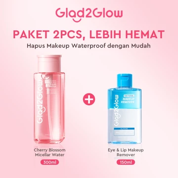 Glad2Glow Micellar Water All Series Cherry Blossom Sensitive Care ACID ACNE CLEAR Makeup
