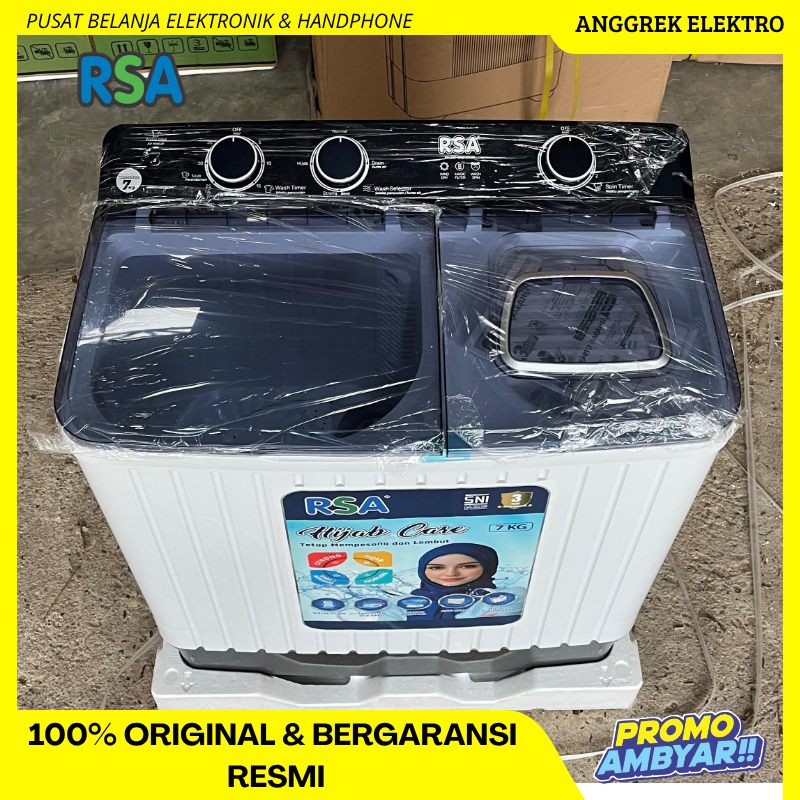 Jual Mesin Cuci 8kg RSA WN-TT-80 GARANSI RESMI | Shopee Indonesia