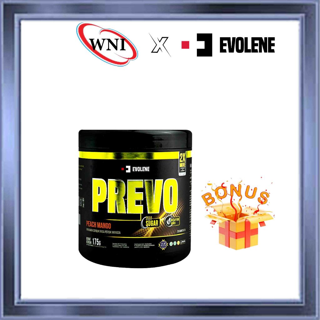 Jual Evolene New Prevo 25 Serving/175gr - Pre-Workout - 2x More ...