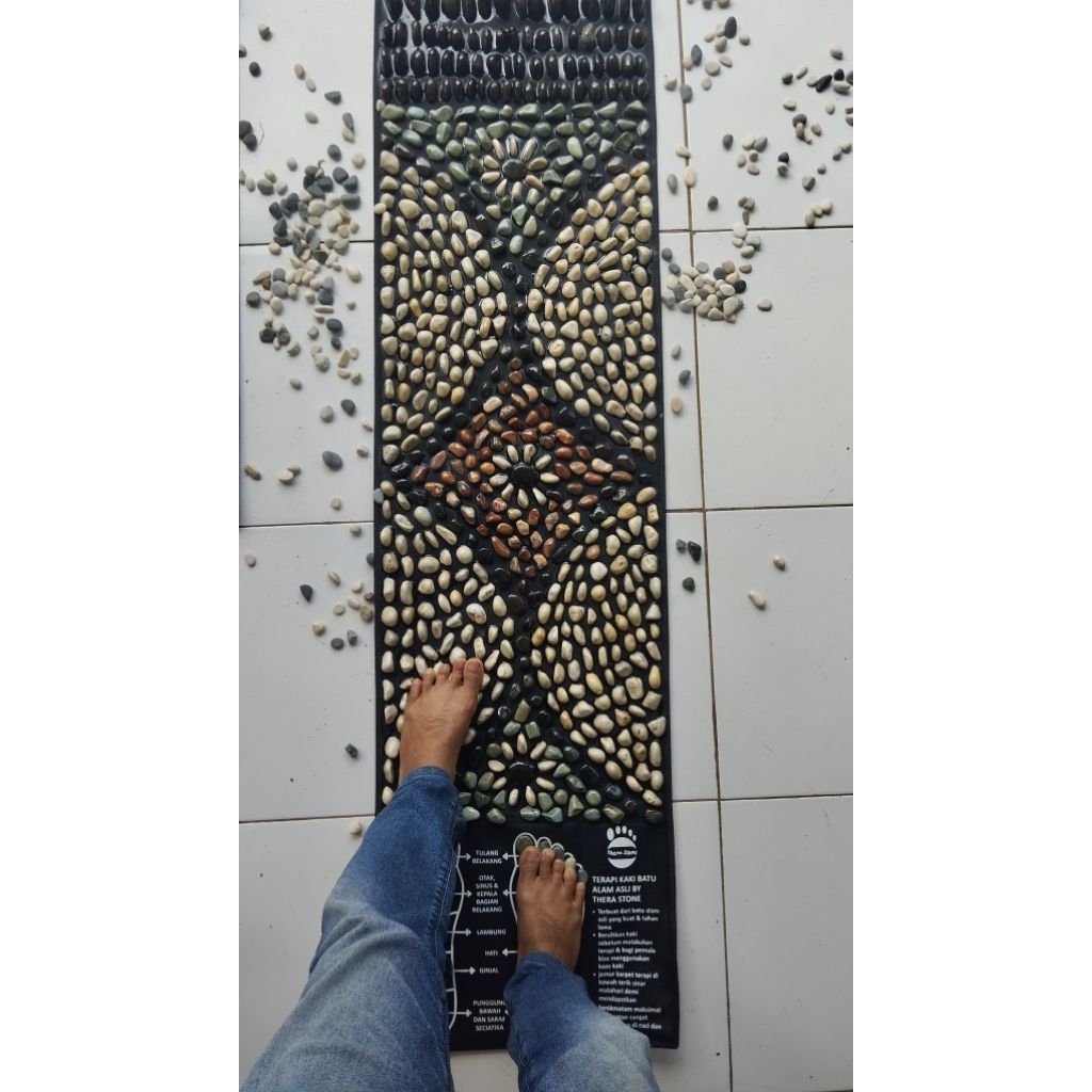 Jual Karpet batu terapi kaki matras alat untuk refleksi kaki akupuntur ...