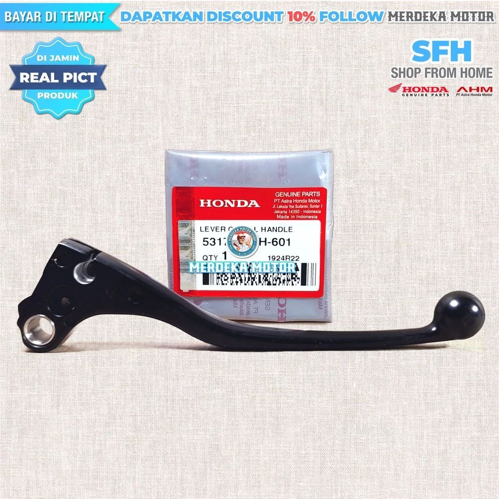 Jual Handle Rem Ori CRF150L K84 / Handle Kopling Ori CRF 150 K84F ...
