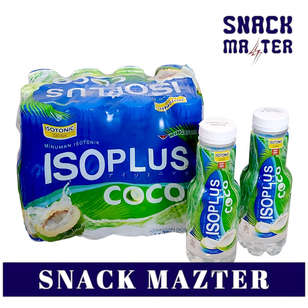 Jual ISOPLUS Minuman Isotonik Drink Original / Coco KARTON - Netto 350 ...