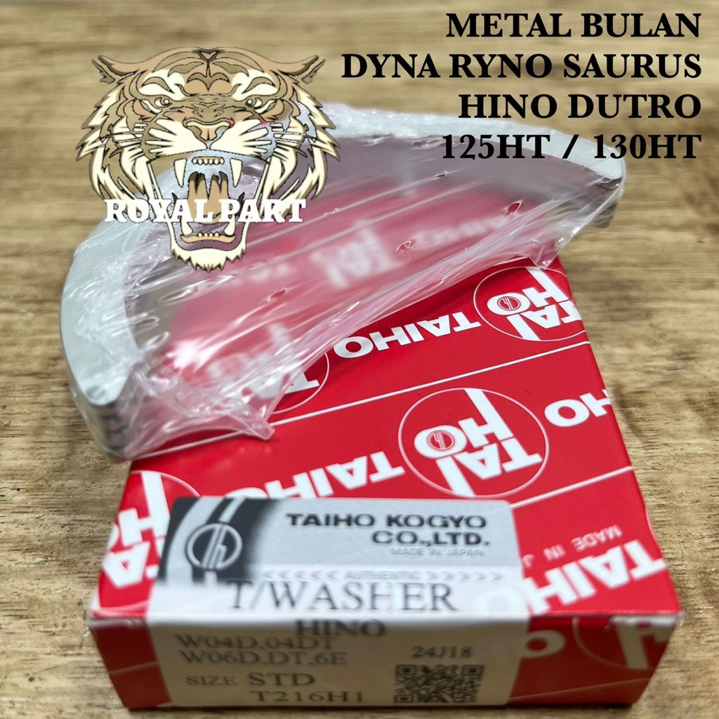 Jual METAL BULAN TAIHO TOYOTA DYNA RYNO SAURUS HINO DUTRO HT130 HT125 ...
