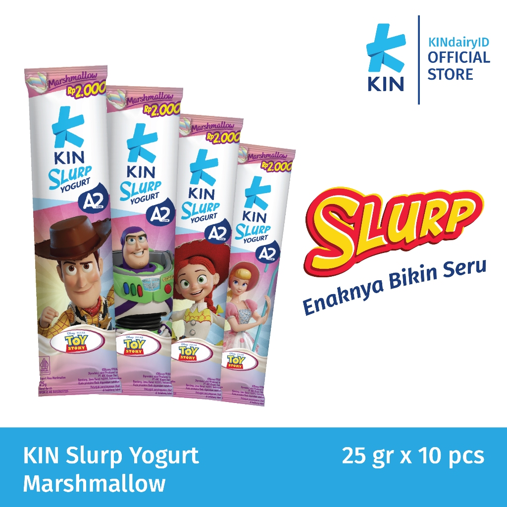 Jual KIN Bulgarian Yogurt Slurp Marshmallow 25 gr | Shopee Indonesia