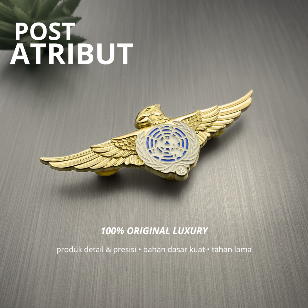 Jual 100% LUXURY Brevet GARUDA UNIFIL PBB / Wing GARUDA UNIFIL PBB ...