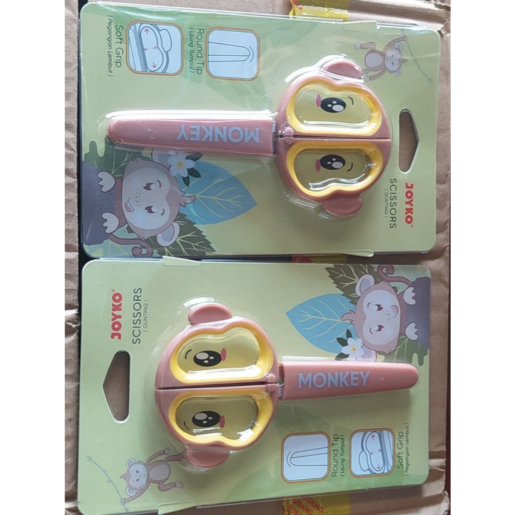 Jual Gunting Scissors Joyko SC-26 Monkey | Shopee Indonesia