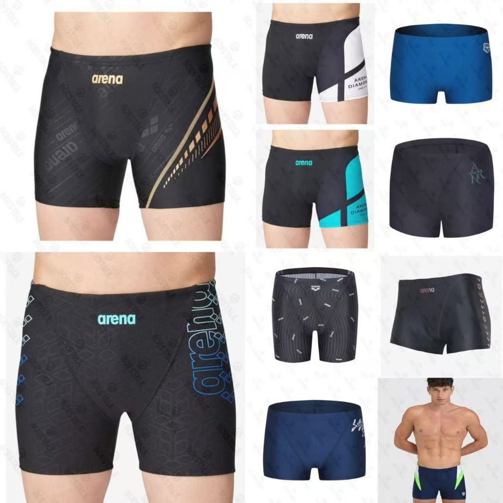 Jual Men's swim pants arena professional waterproof quick drying beach ...