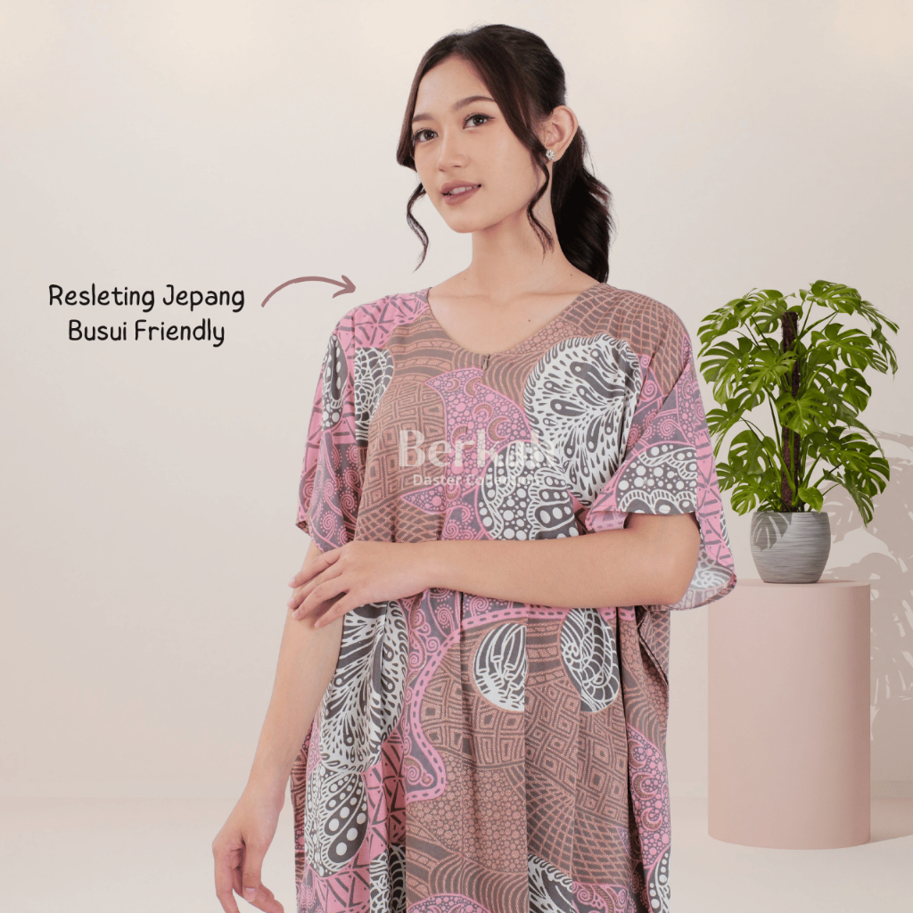 Daster Lowo Bat Rayon Resleting Surya Teja 3