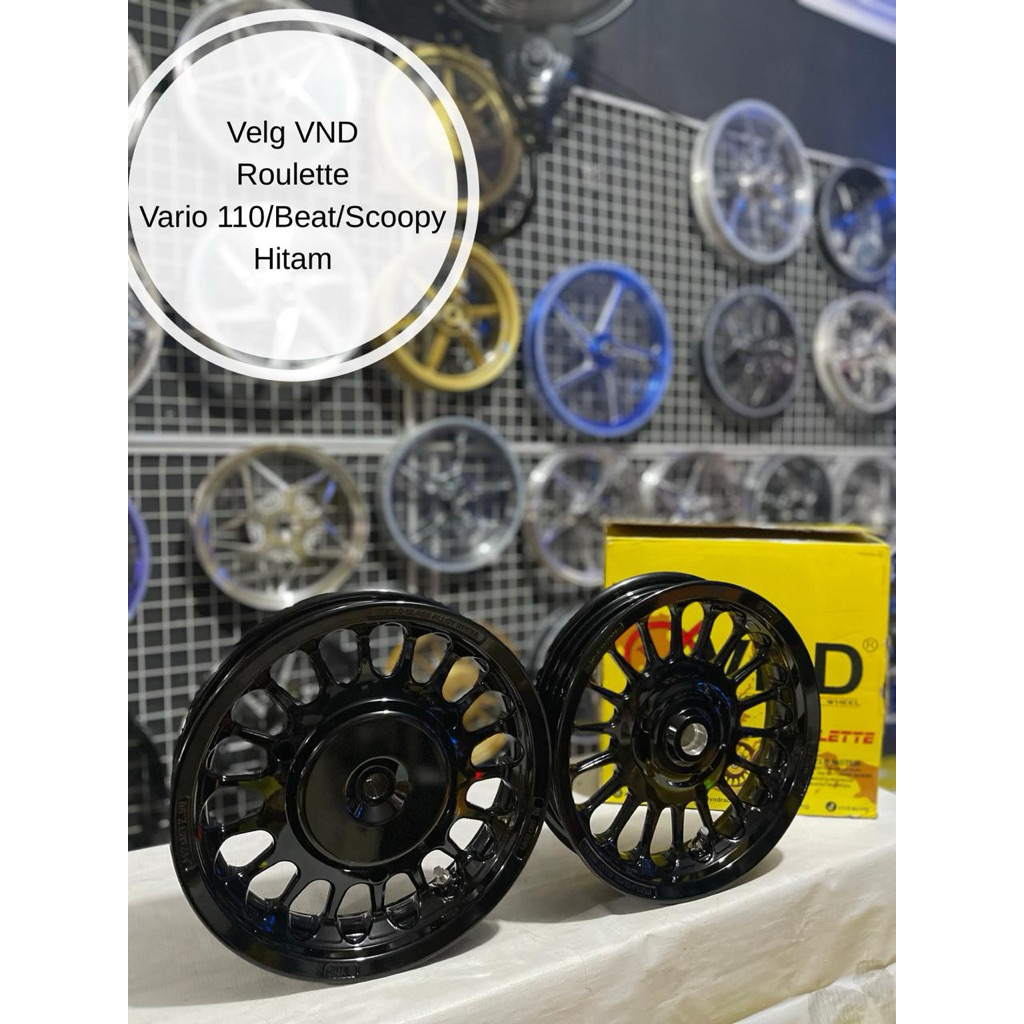 Jual Velg Racing VND Roulette Vario 110/125/150, Beat, Scoopy, Genio ...