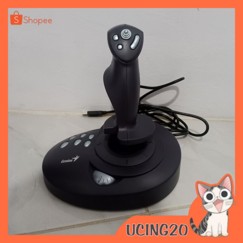 Jual Genius maxfighter f-31u joystick USB second (NO BOX) | Shopee ...
