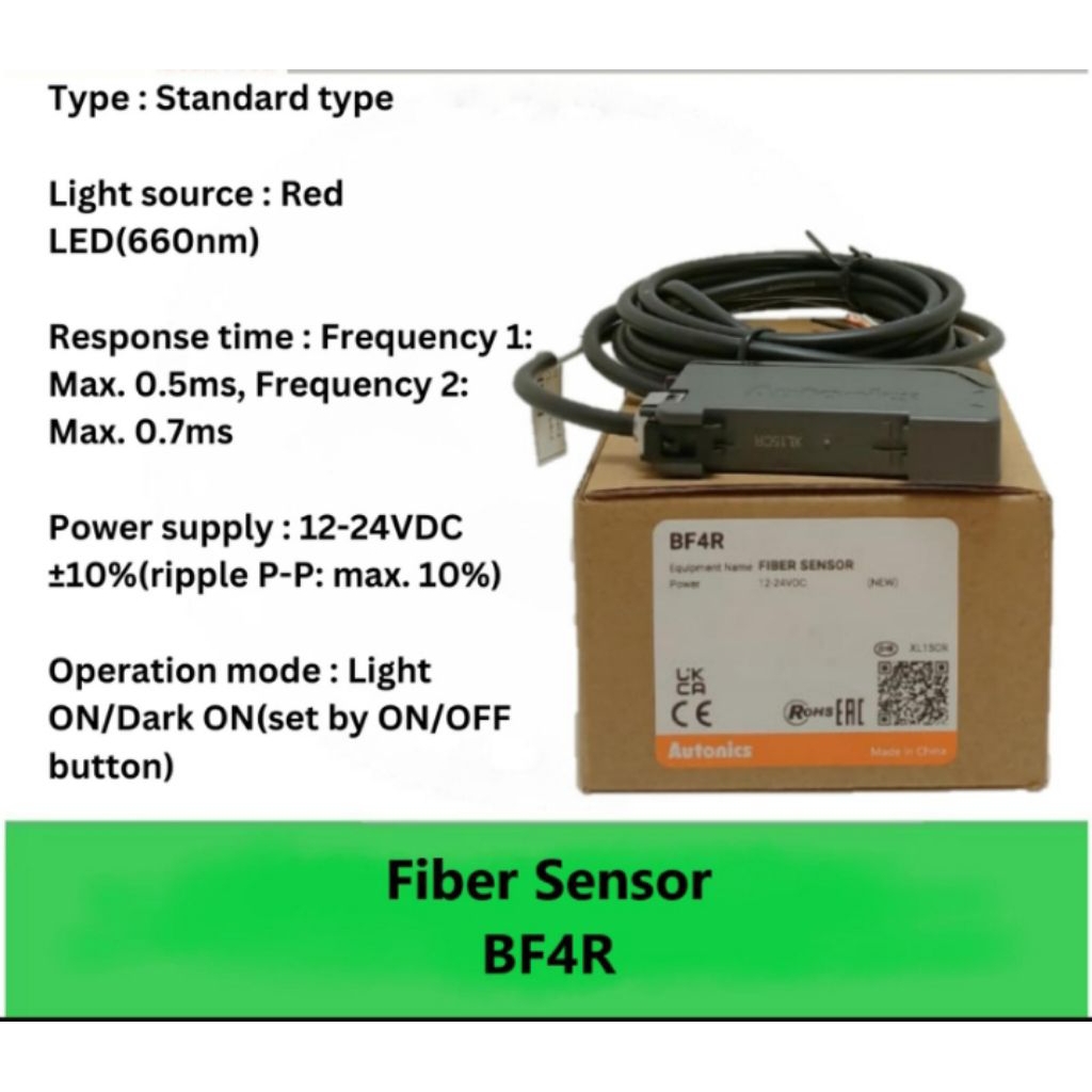 Jual AUTONIC FIBER OPTIK SENSOR BF4R | Shopee Indonesia
