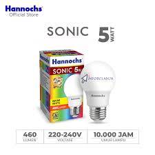Jual Hannochs LED Sonic 5/7/9/12/15/20/25/30W Cool Daylight 1400 Lumens ...