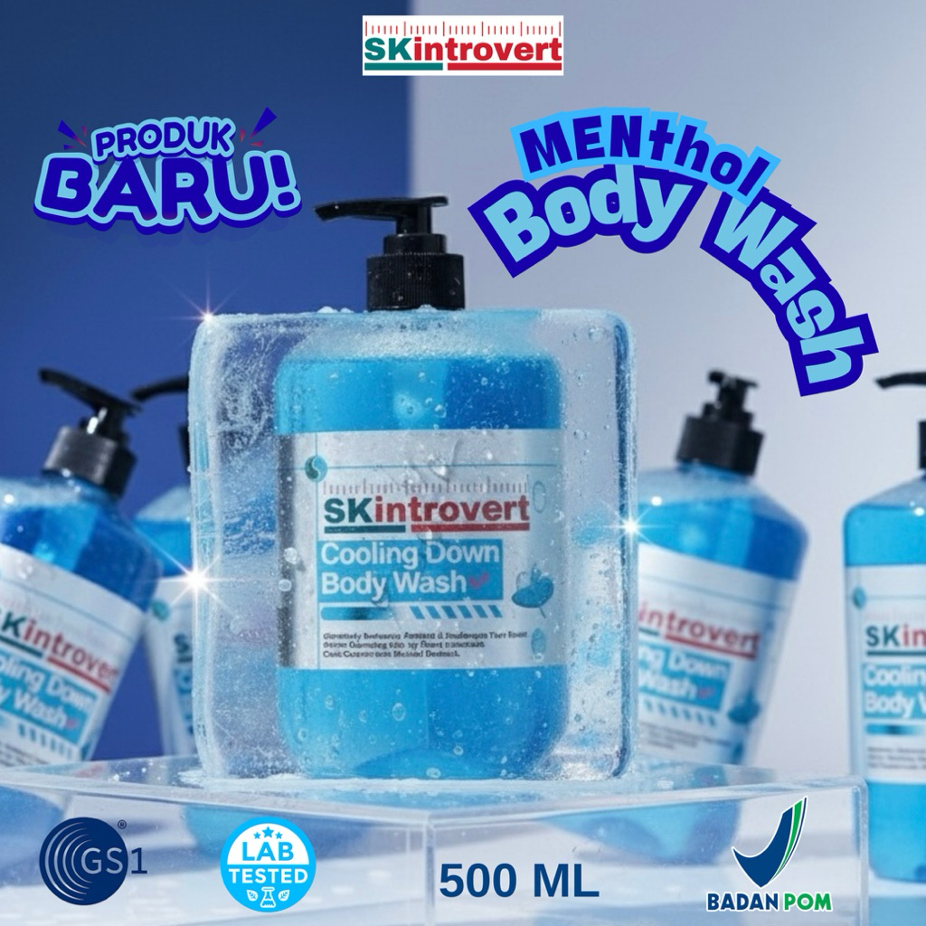 Jual [NEW LAUNCHING] BODY WASH MENTHOL 500ML | SKINTROVERT COOLING DOWN ...