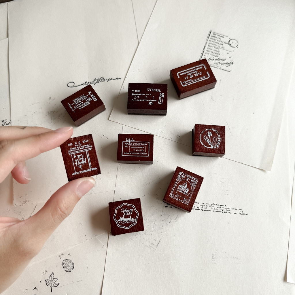 Jual Journaling Stamp / Journaling Kit / Journal Stamp - SIZE S (Small ...